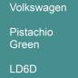 Preview: Volkswagen, Pistachio Green, LD6D.